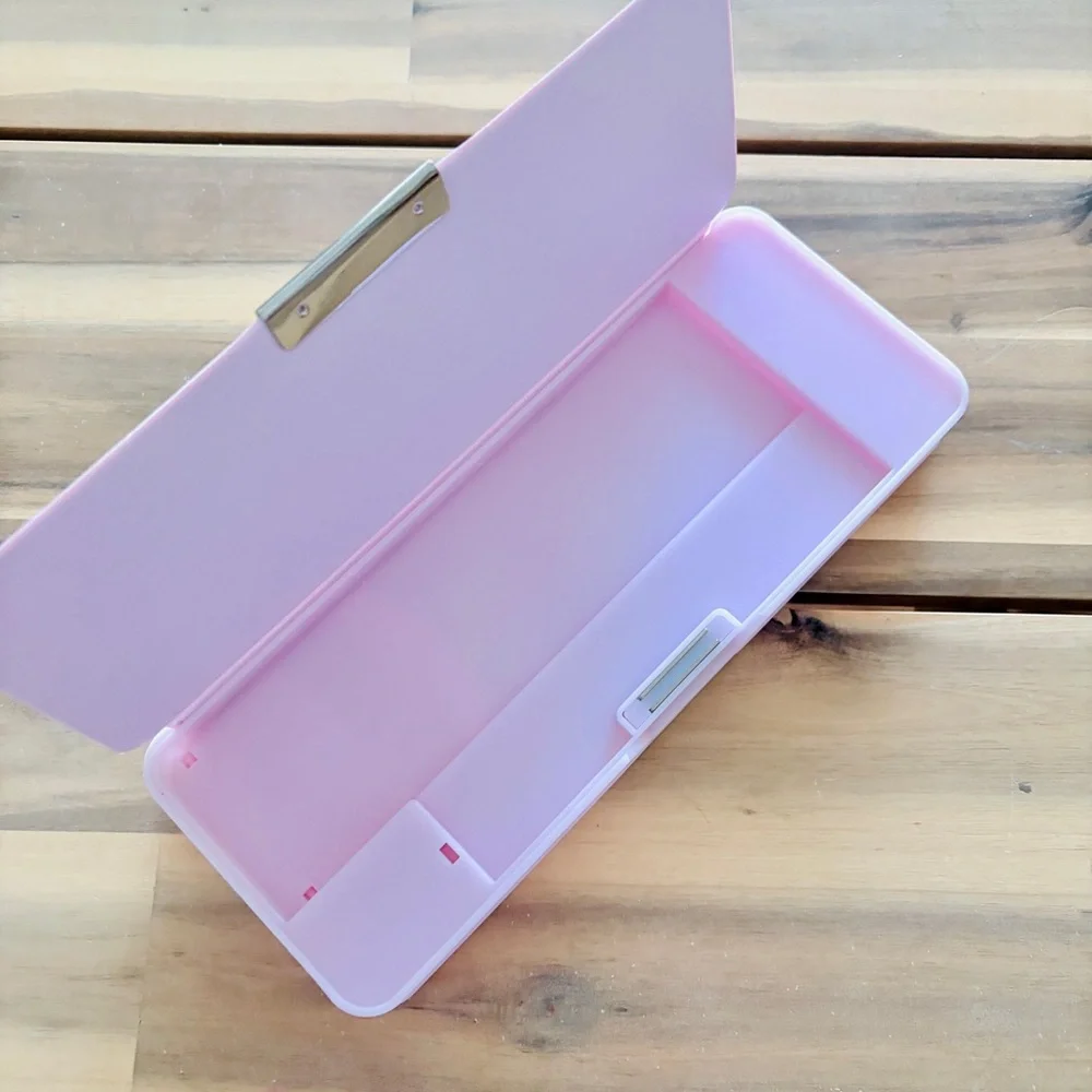 My Melody Sanrio - double open pencil case - pink strawberry 2015